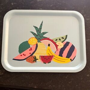 &klevering birch wood fruit tray 11” x 14”